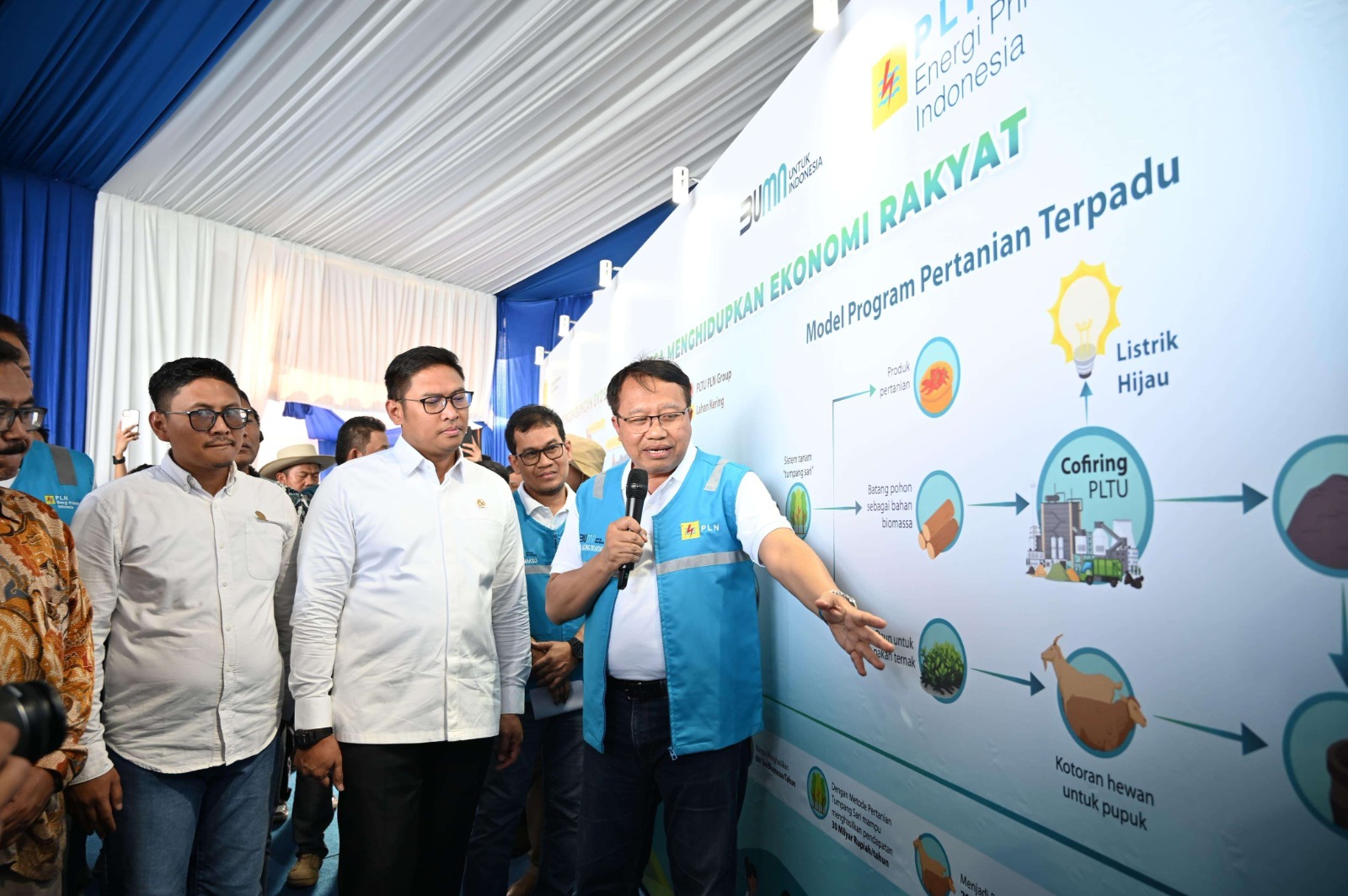 kementerian pertahanan dan pln mengembangkan ekosistem biomassa di tasikmalaya 79336