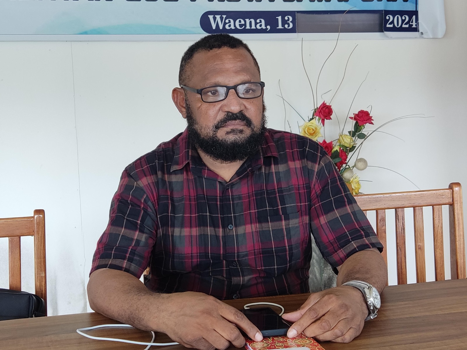 ketua barisan merah putih dukung dan apresiasi penerimaan bintara polri di papua 72770