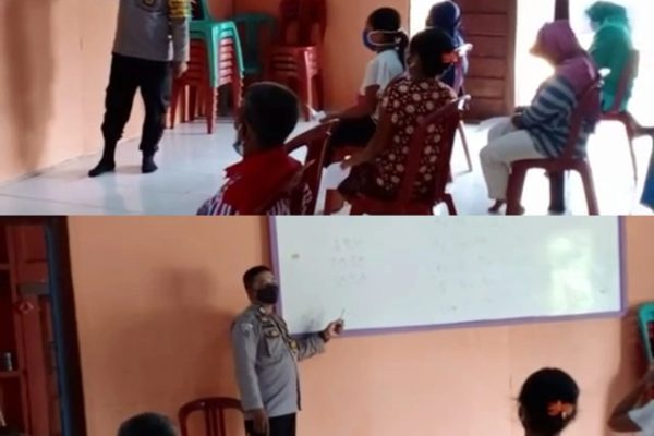 kisah inspiratif bripka firdaus febri hadir bantu berantas buta aksara di barat kalimantan 28841