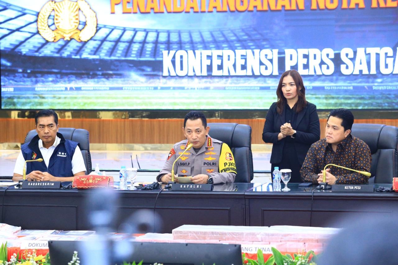 komitmen ciptakan sepakbola berkualitas polri dan pssi libas abis mafia skor 67563
