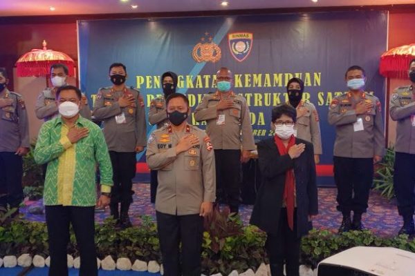 korbinmas baharkam polri buka pelatihan tenaga pendidik satpam gada utama di bali 24847