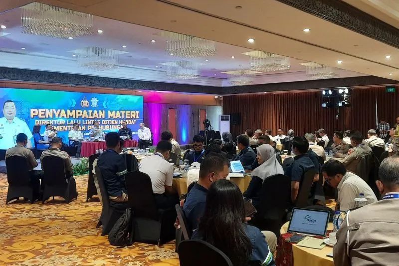 korlantas polri gelar rakor kesiapan pengamanan mudik lebaran 70993