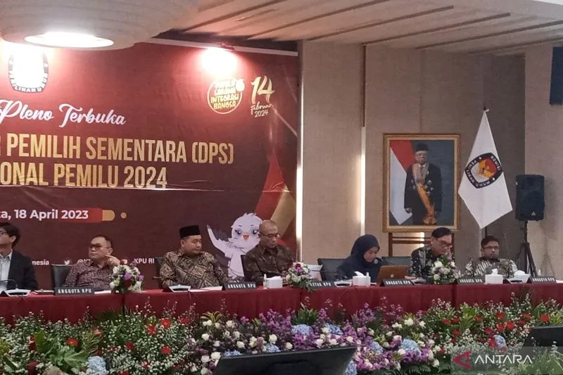 kpu total dps pemilu 2024 capai lebih dari 205 juta pemilih 56962