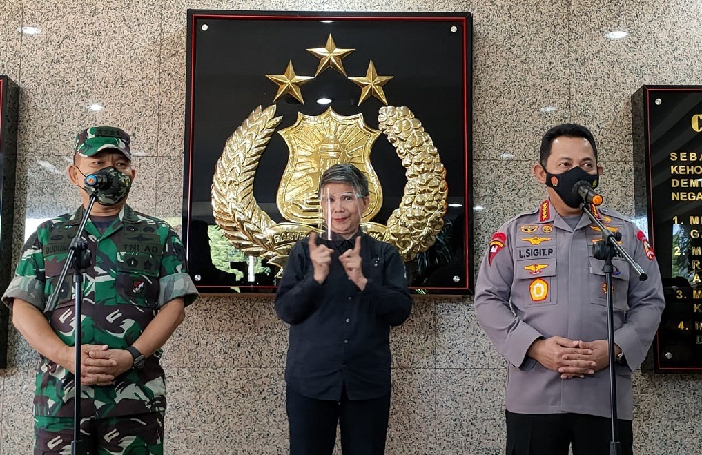 ksad jenderal dudung temui kapolri tni polri akan bersinergi dan tetap solid 25240