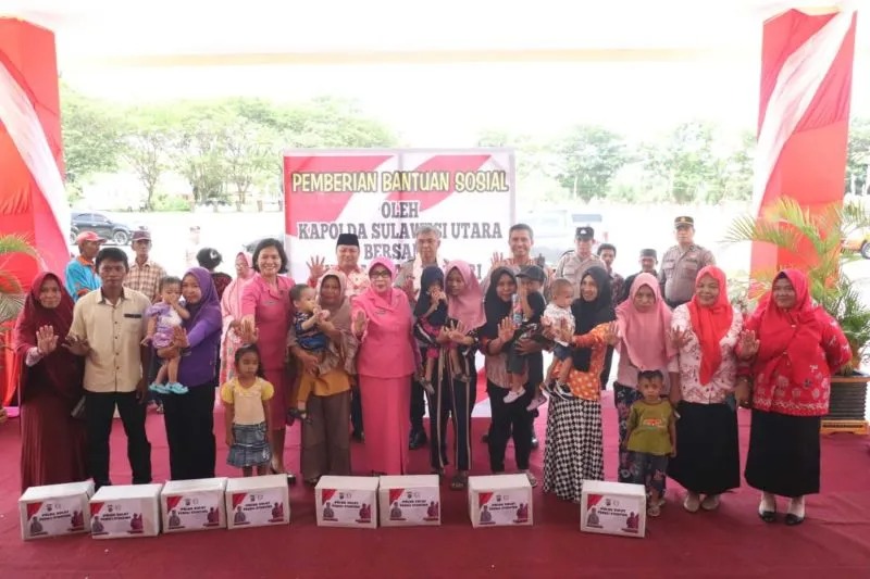 kunjungan ke bolmong selatan kapolda sulut harap masyarakat ikut jaga keamanan 55736