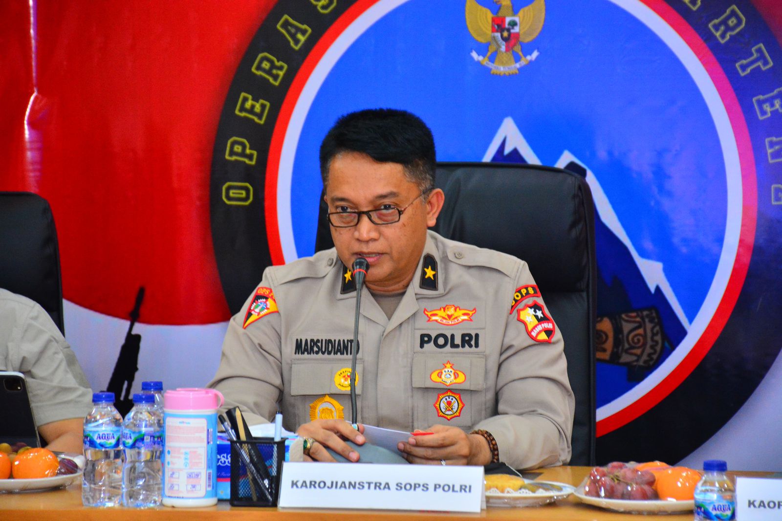 kunjungan kerja dalam rangka asistensi bidang anggaran operasi damai cartenz 2024 75475