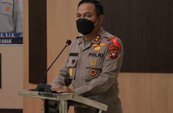 kunker di polresta pontianak kapolda kalbar minta selalu bersinergi bersama forkopimda 23174