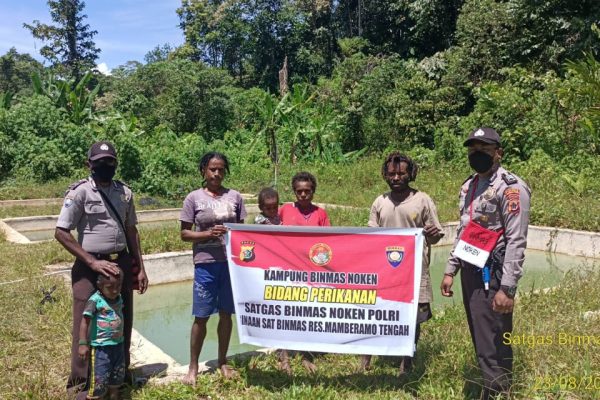 laksanakan program kasuari satgas binmas noken mamberamo tengah kunjungi spot perikanan wiayah mamberamo tengah 9514