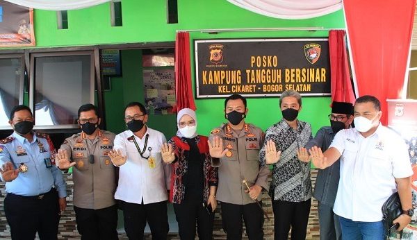 launching of anti drug tough village in bogor city 42958