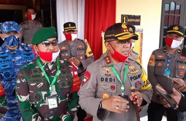 lawan covid 19 kapolda kalteng apresiasi sinergitas tni polri di kobar 34548
