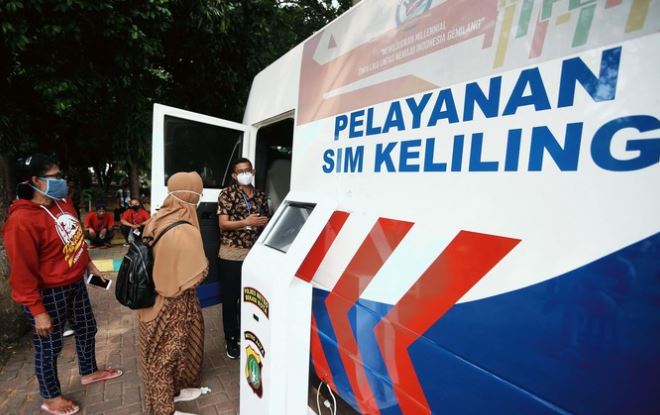 layanan perpanjang sim kembali buka ini lokasinya 19760