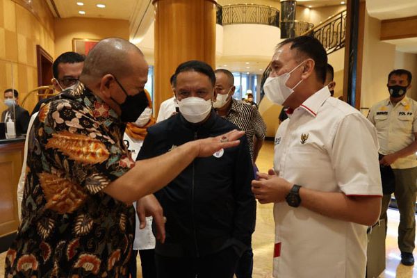 league 1 and 2 was officially granted the chairperson of the indonesian regional representative council dpd appreciated indonesian national police 39122