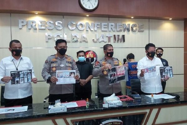 libatkan anak dibawah umur polda jatim bongkar praktek protitusi online 15930