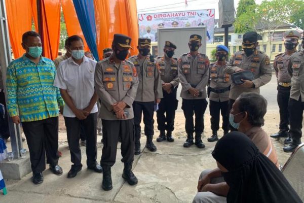 manifesting herd immunity lampung deputy chief of regional police review vaccination implementation in way kanan 43165