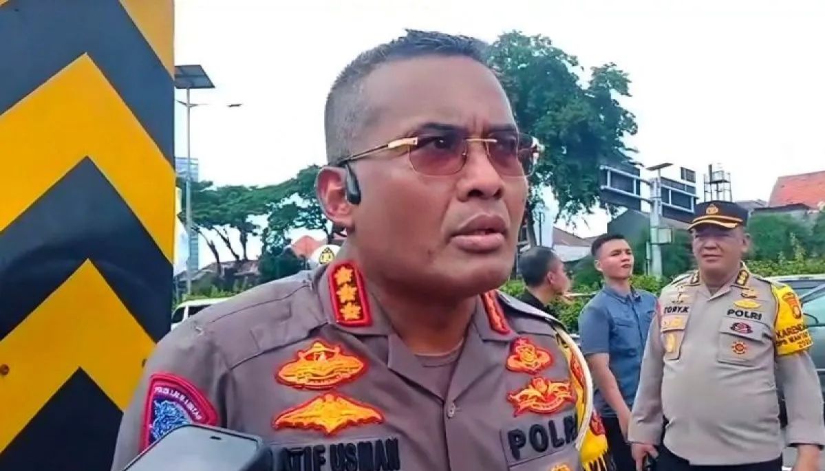 massa demo sempat blokade jalan polisi pastikan sudah kondusif 69603