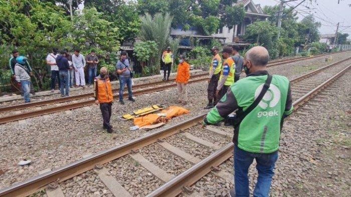 mayat wanita diduga tertabrak krl ditemukan di ciputat tangsel 53023