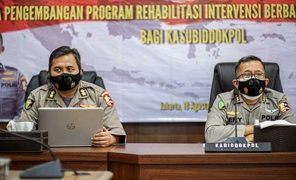 medical and health center of indonesian national police forms drug abuse recovery agent 41420