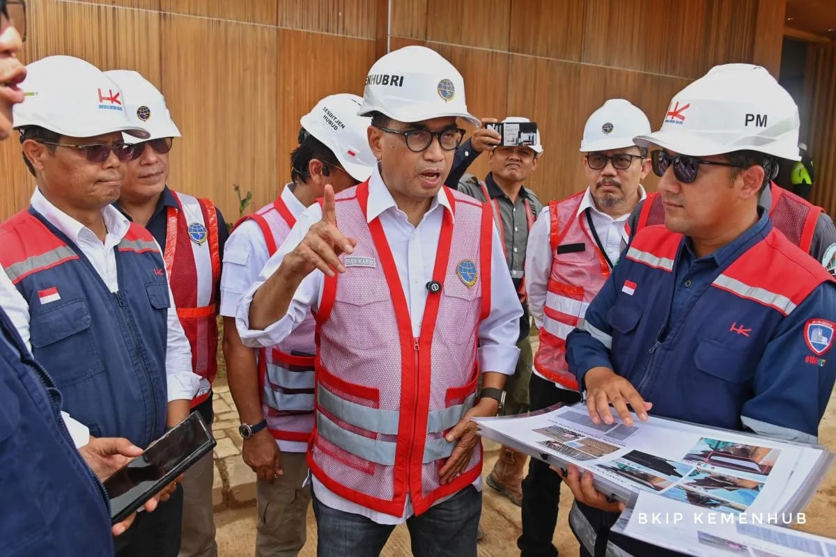 menhub sebut progres pembangunan bandara nusantara di ikn cukup signifikan 78606