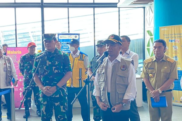 menko pmk buka pelabuhan ciwandan untuk layani pemudik lebaran 2023 56609