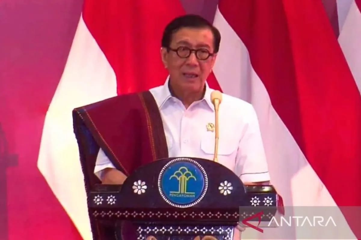 menkumham sdm berkualitas jadi fondasi wujudkan indonesia emas 2045 77266