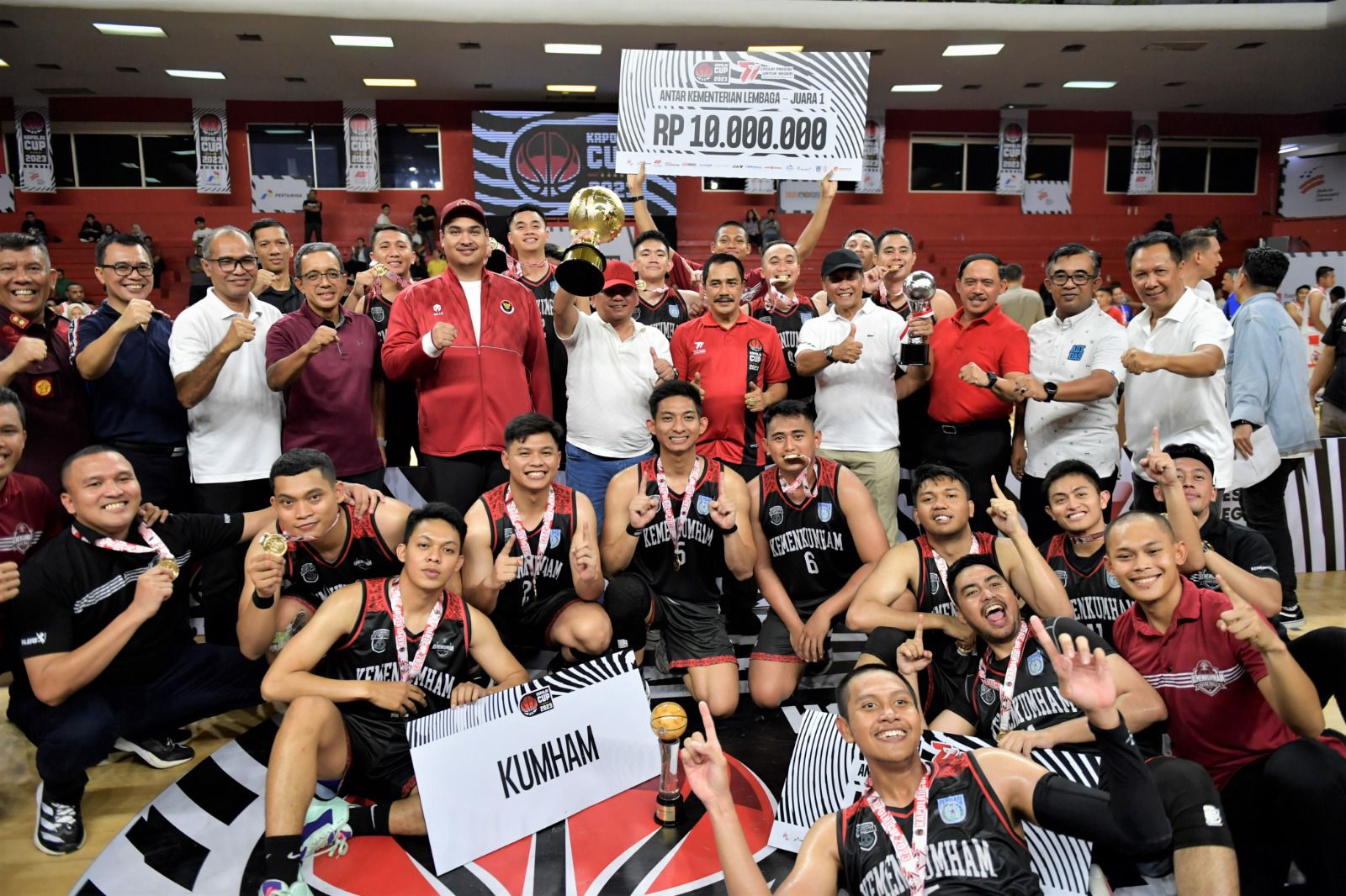 menpora apresiasi rangkaian kapolri cup hut bhayangkara ke 77 62014