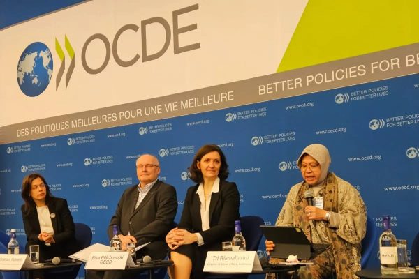 mensos risma paparkan penanganan bencana di indonesia di forum global prancis 72488