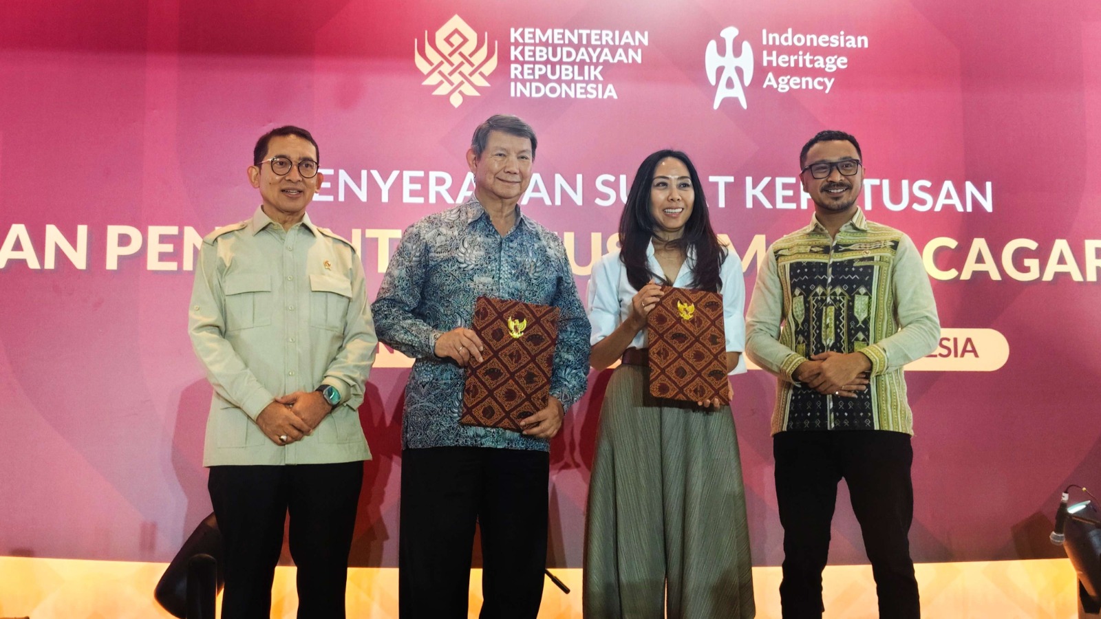 menteri fadli zon angkat ketua dewan penyantun museum 83233
