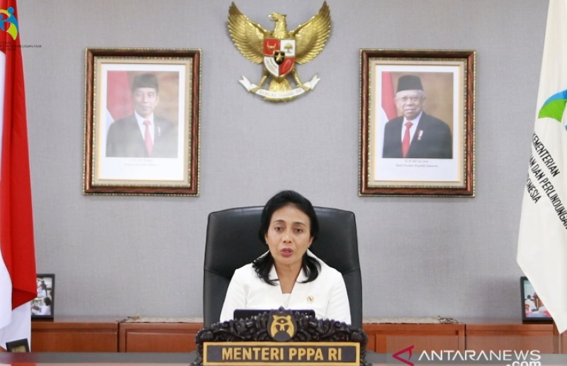 menteri pppa dorong situasi mudik yang aman dan ramah perempuan anak 56958