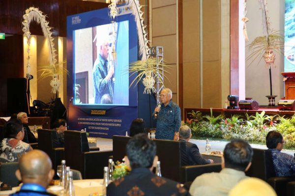 menteri pupr butuh ketersediaan air minum aman demi terwujudnya indonesia emas 2045 74408