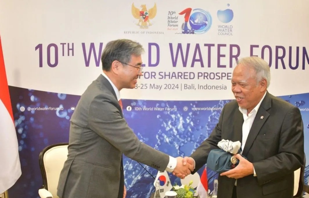 menteri pupr dorong percepatan proyek air korea selatan di ikn 74192