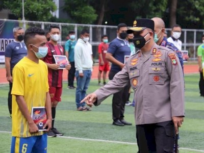 menyambut hari jadi polda metro jaya kapolda metro jaya buka kejuaraan mini soccer 2021 25233