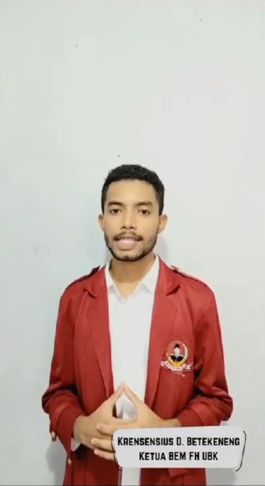 mudik aman dan nyaman ketua bem ubk apresiasi polri 74033
