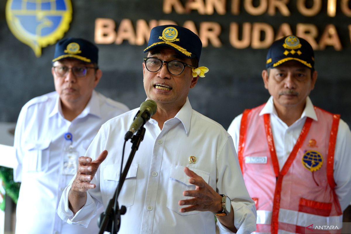mudik lebaran dinilai lancar menhub apresiasi polri tni 72362