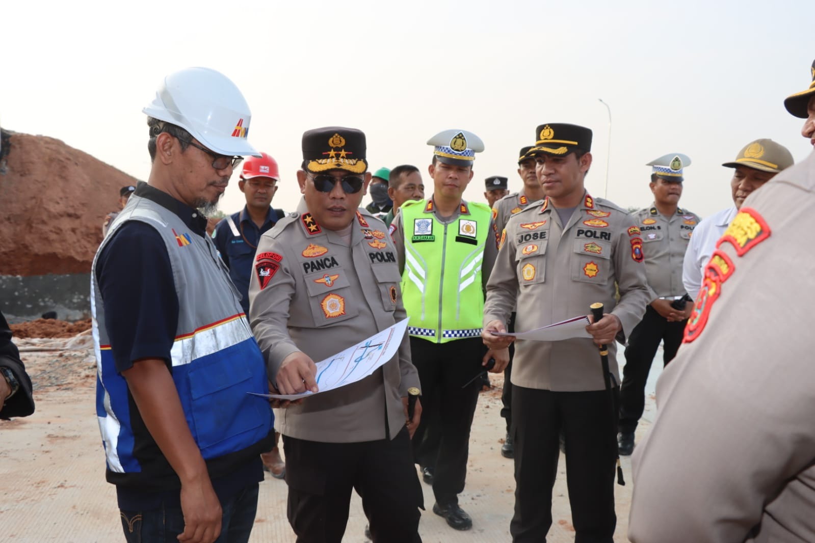 mudik lebaran sudah dekat kapolda sumut minta sarana prasarana tol indrapura tebing tinggi segera dipersiapkan 56725