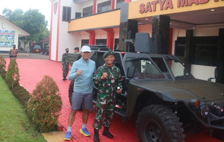 naik kendaraan taktis pasukan banteng raider datangi mako brimob srondol 18228