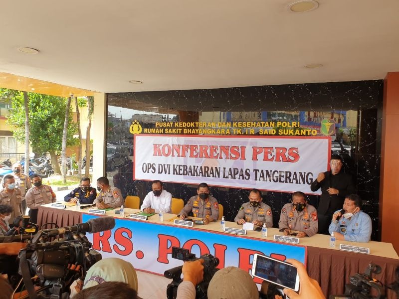 national police re identify the eight bodies of tangerang prison fire victims 42778