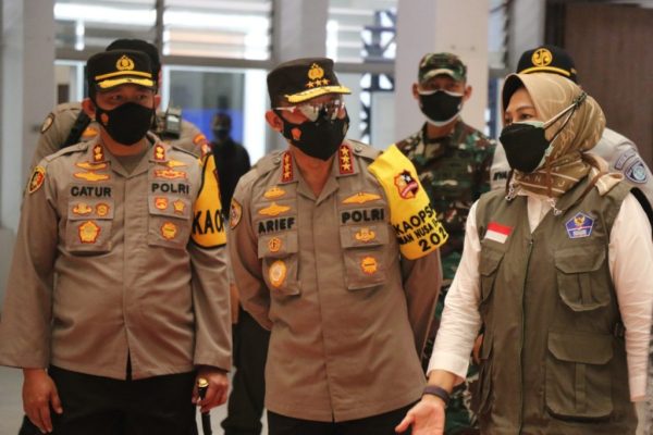 national police security guard agency conducts review of centralized isolation places in batu 40933