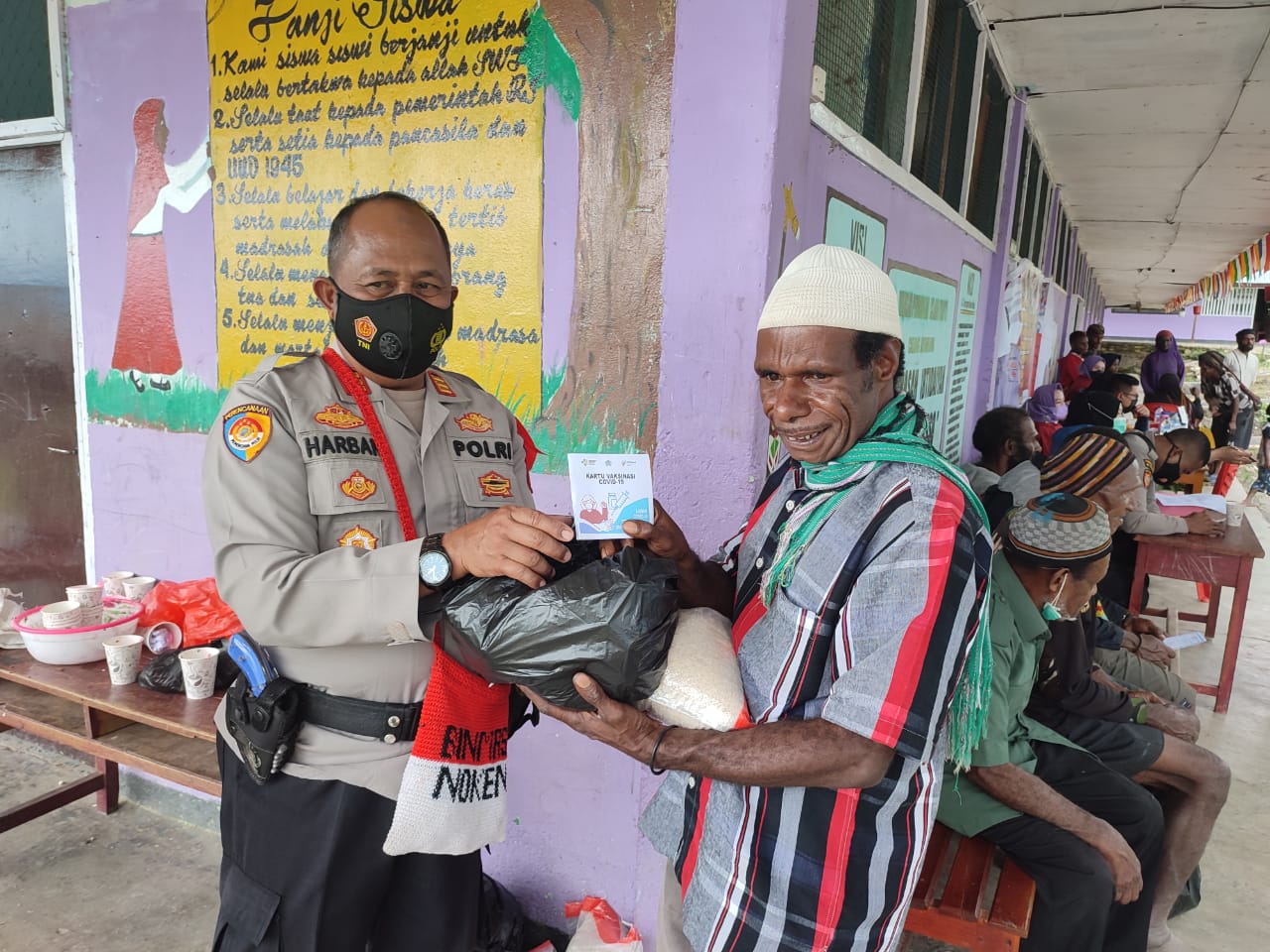 noken community development helps walesi people to get covid 19 vaccines 44624