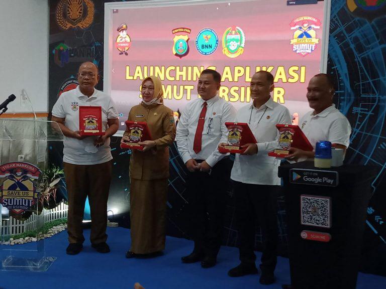 north sumatra regional police launches the shining north sumatra application 39388
