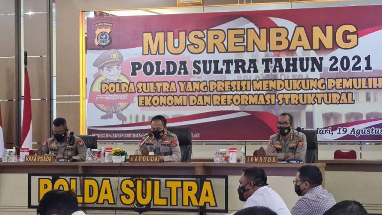 optimizing the role of work units southeast sulawesi regional police chief forms police station for each district 41471