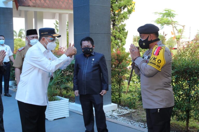 pacu roda perekonomian kapolda kalteng ikuti rapat terbatas menteri perhubungan ri 32453