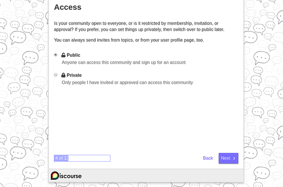 Cara Install dan Konfigurasi Discourse Forum di Ubuntu 18.04 Configure Access Priveliges