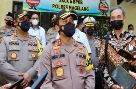 pantau pemudik polda jateng dirikan posko ppkm di 8 rest area 9118