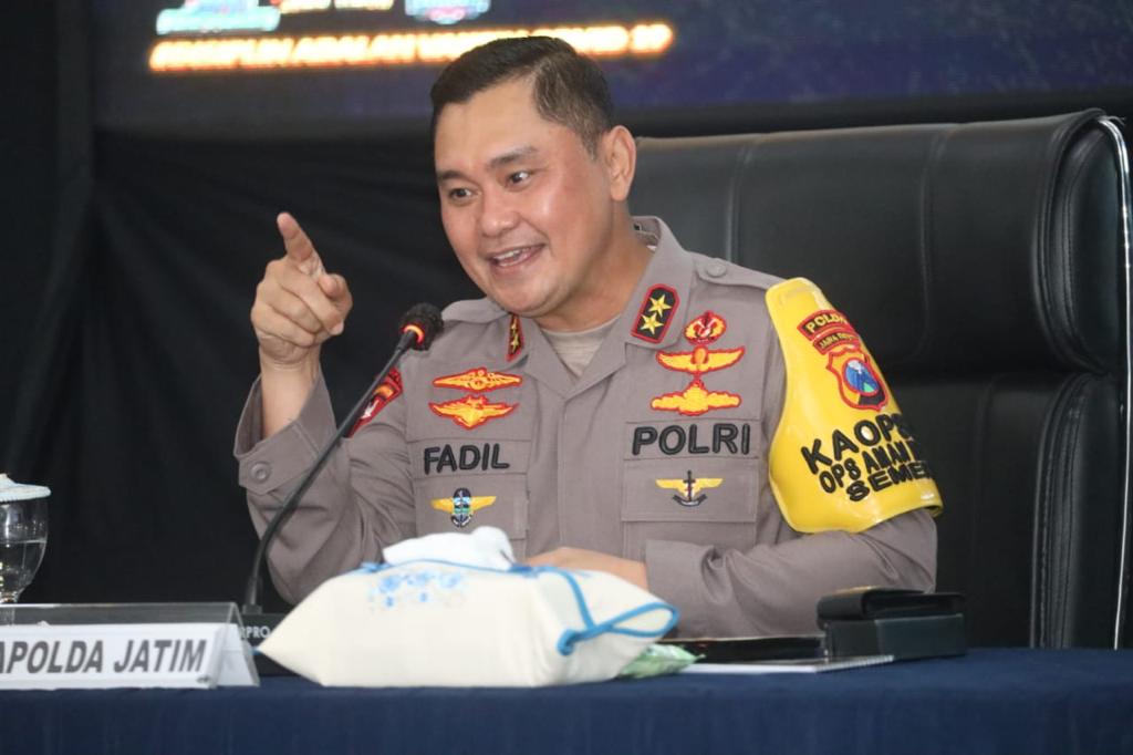 pastikan kelancaran penanganan covid 19 serta kesiapan pilkada 2020 kapolda jatim kunjungi polres tuban 32603