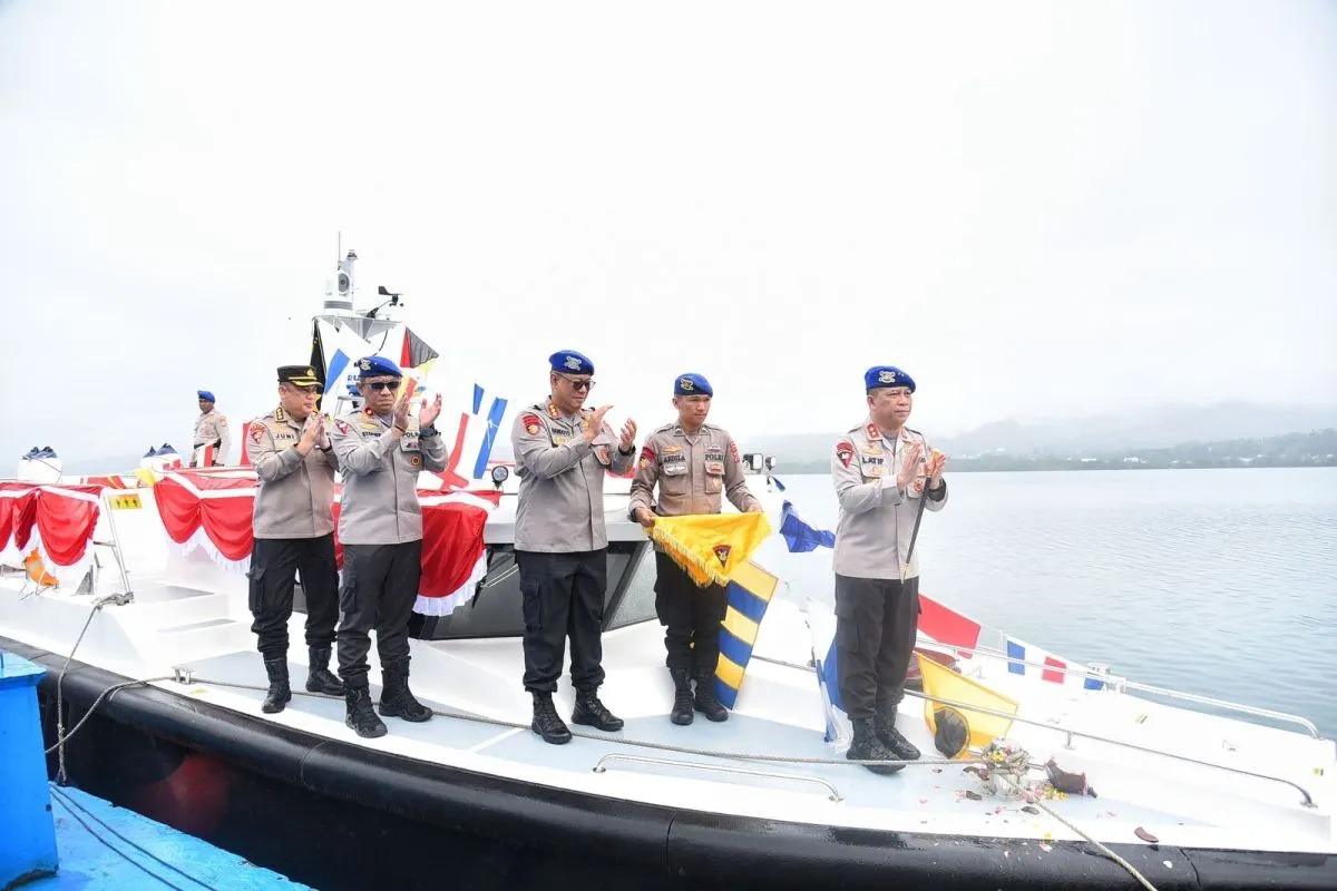 pelihara kamtibmas perairan polda maluku perkuat alat utama polairud berupa kp xvi 2018 76751