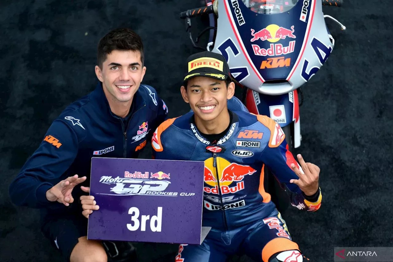 pembalap muda indonesia veda raih podium perdana di red bull rookies cup austria 2024 77784
