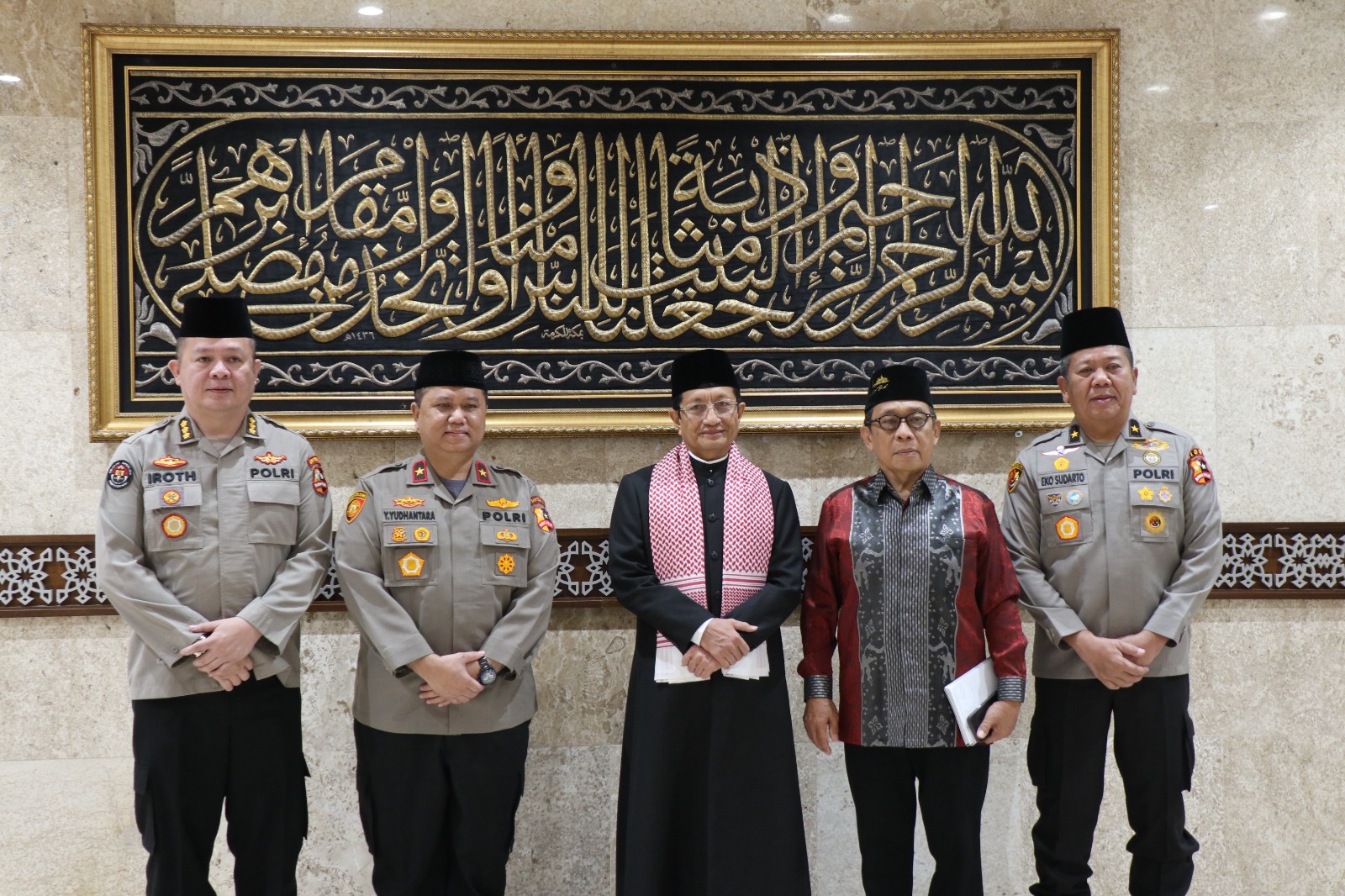 pemilu aman dan damai imam besar masjid istiqlal apresiasi polri 70851
