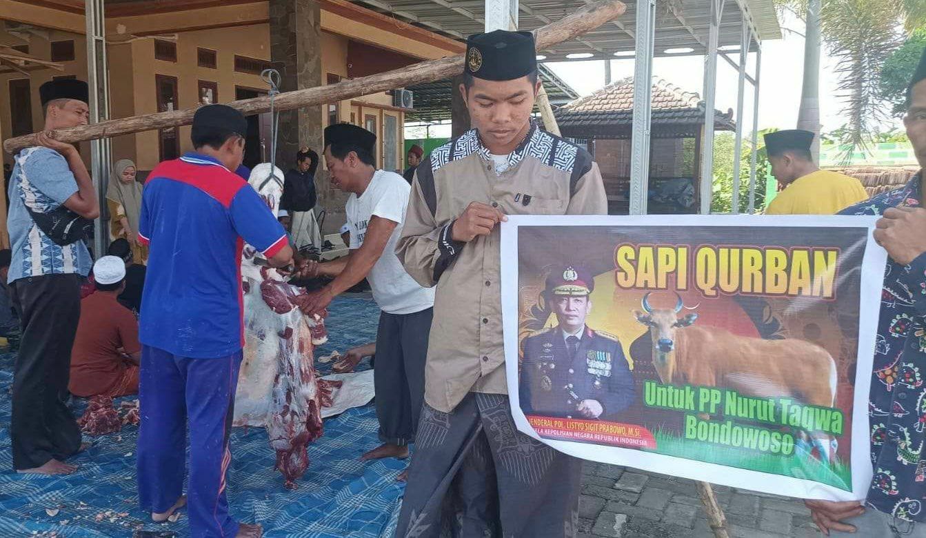 pengasuh ponpes di jatim puji kapolri yang rutin setiap tahun berkurban saat iduladha 60330