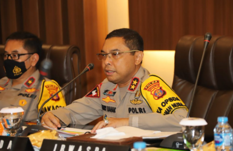 percepatan penanganan covid 19 kapolda kaltim beri arahan kepada jajaran kapolres 32468