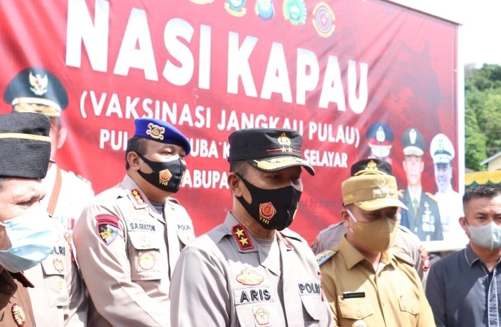 percepatan vaksinasi covid 19 polda kepri luncurkan program nasi kapau 13219